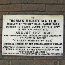 Thomas Bilney - Heritage Update